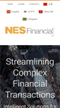 Mobile Screenshot of nesfinancial.com